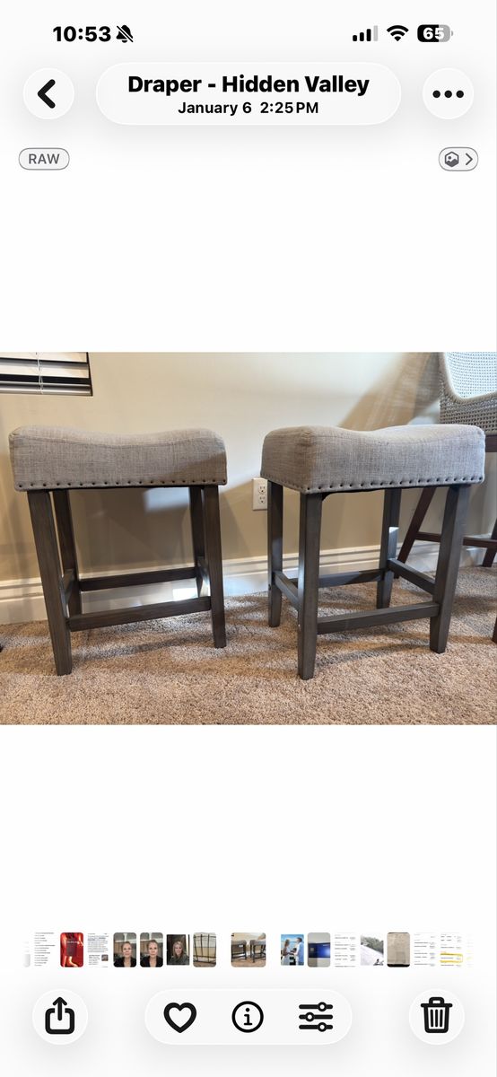 Counter barstools