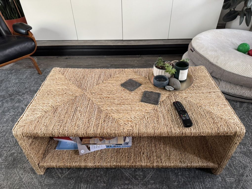 Wicker/rattan Coffee Table