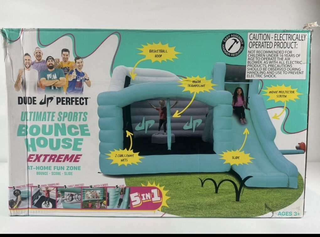 Dude Perfect Ultimate Sports 5-in-1 Bounce House