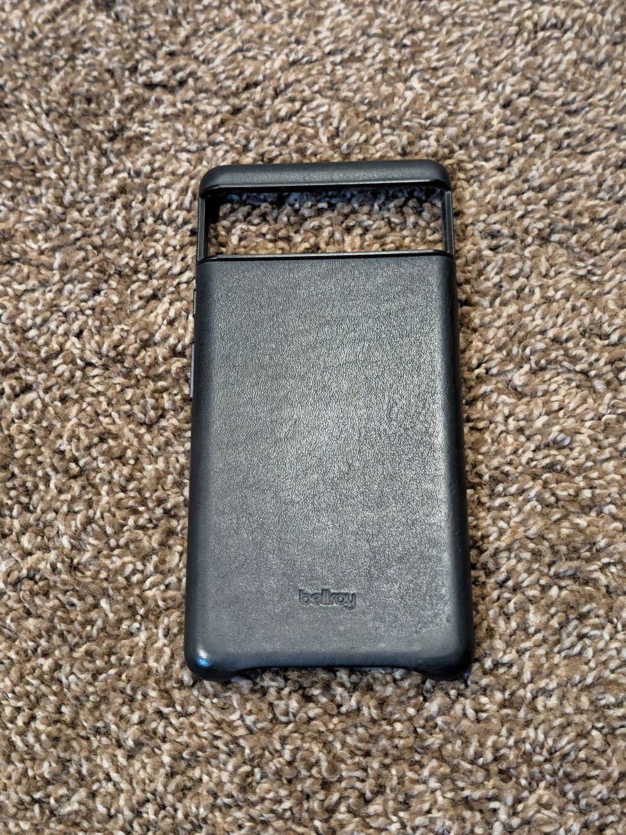 Selling a 2-pack of official Bellroy Leather Cases for the Google Pixel 6