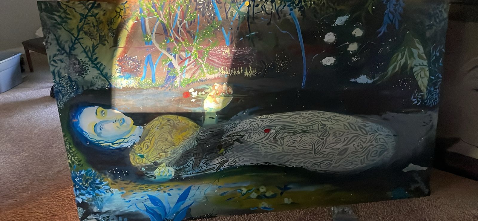 Ophelia Art Piece