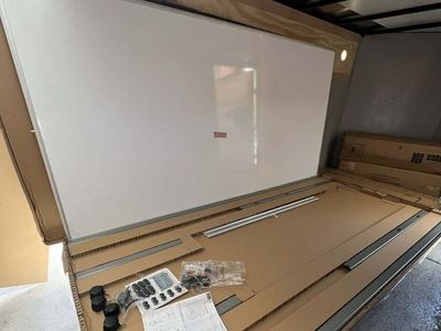 New XL magnetic whiteboard on wheels