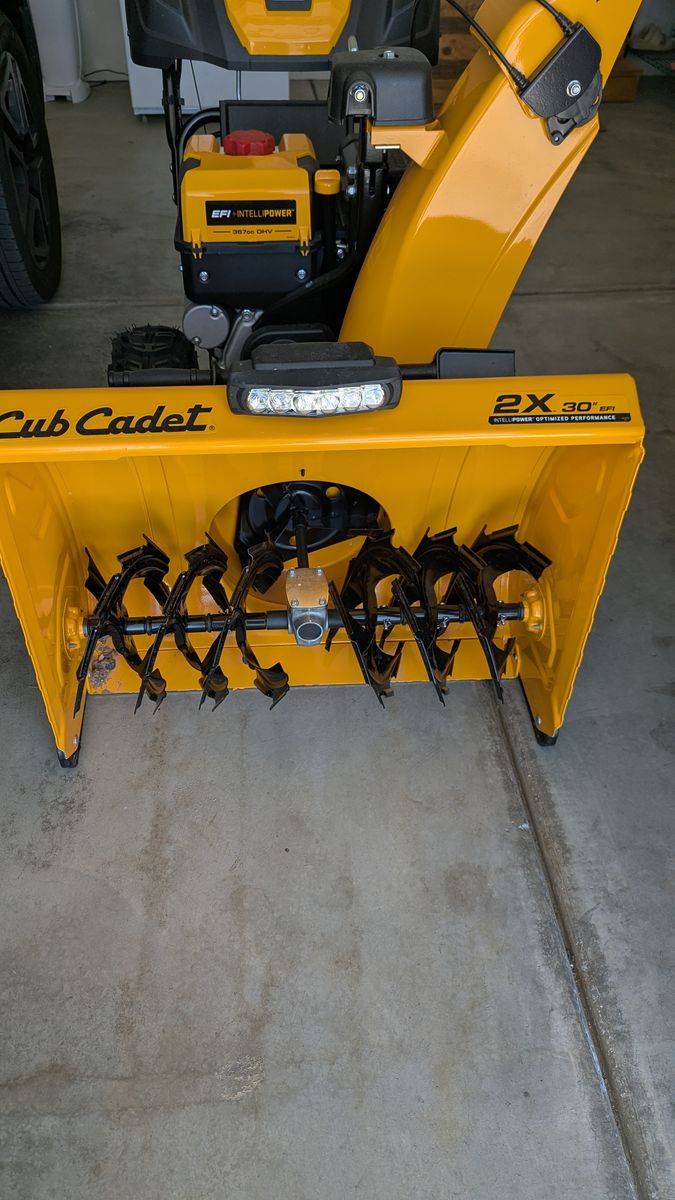Cub cadet two-stage 30" EFI snowblower