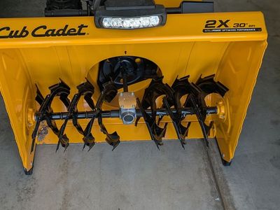Cub cadet two-stage 30" EFI snowblower