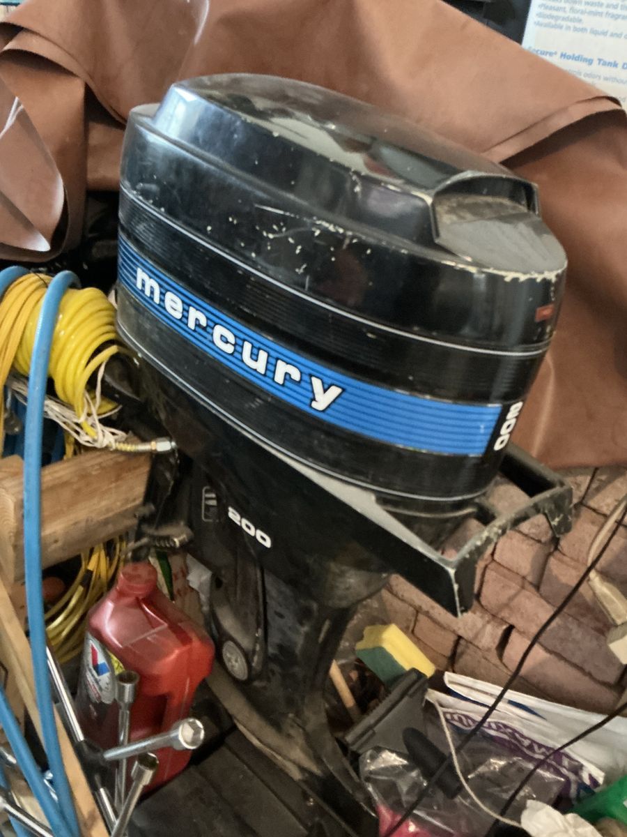 20 hp Merc Outboard