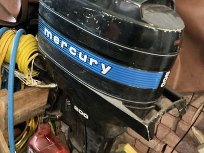 20 hp Merc Outboard