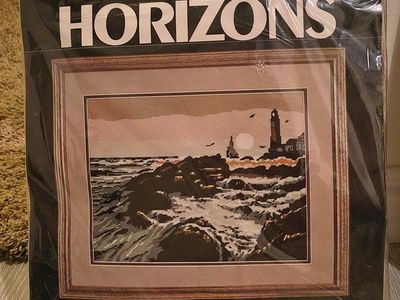 Monarch Horizons Ebb Tide Needlepoint Kit 14" x 18" Roger W. Reinardy