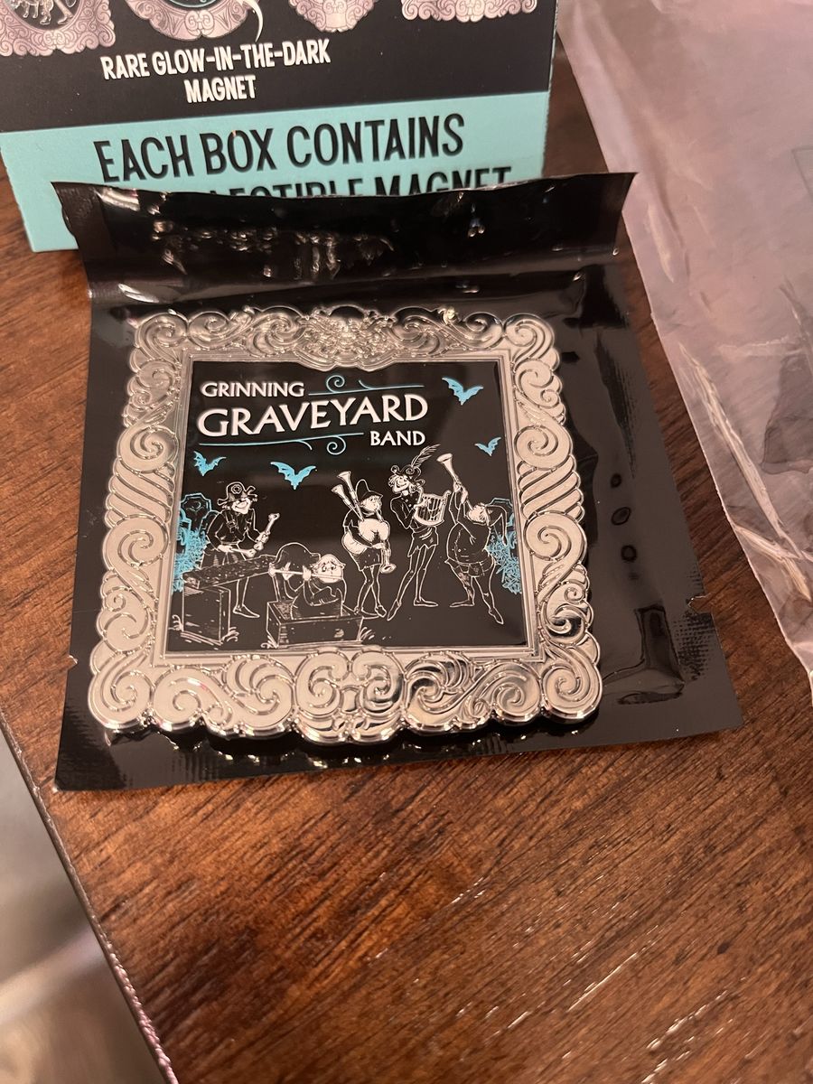 Disney The Haunted Mansion Mystery Magnet Graveyard Band BoxLunch Exclusive