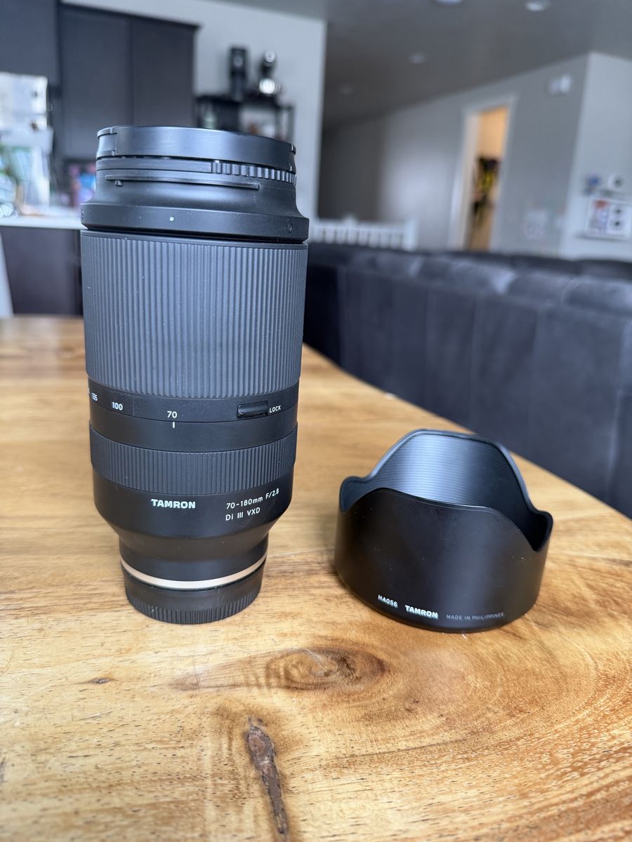 Like New Tamron 70-180mm f/2.8 lens for Sony E-Mount