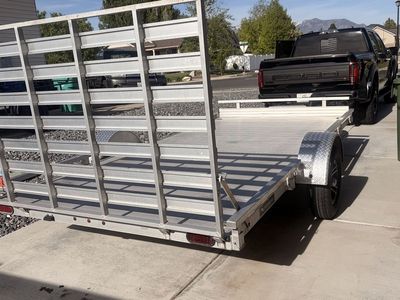 2025 Silverwing aluminum 7X14’ trailer, $4500