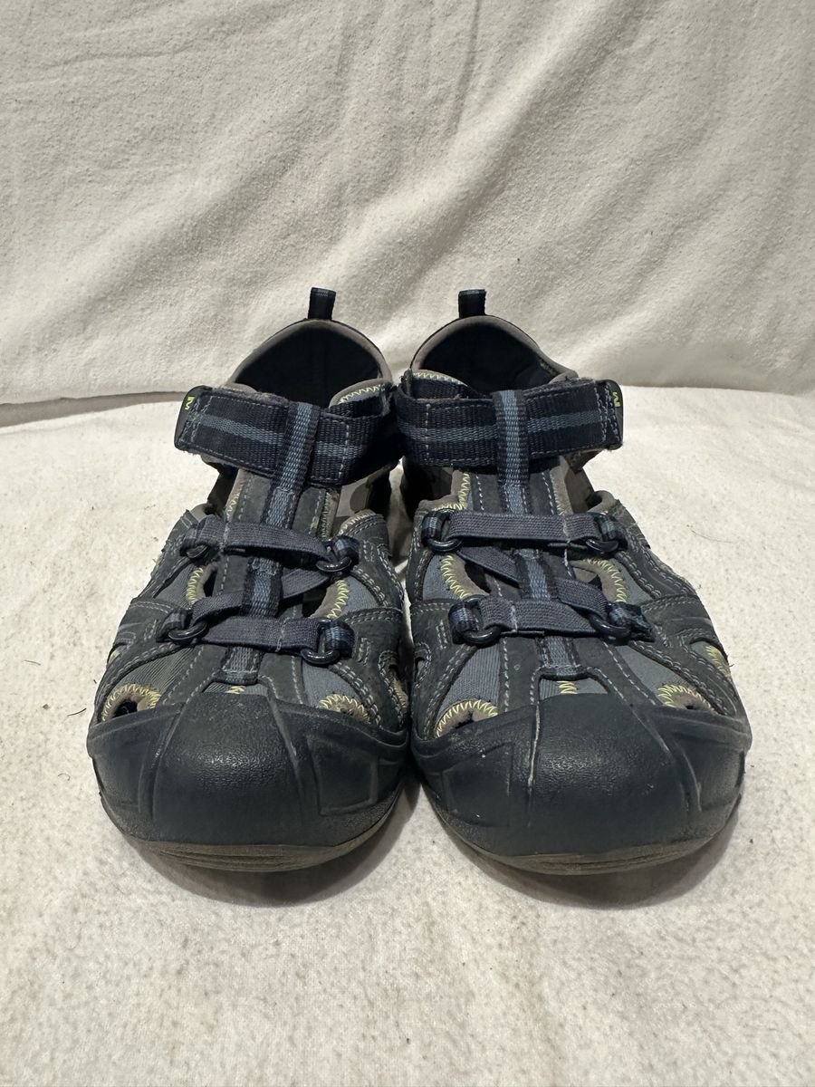 Merrell youth size 3, navy/Wedgewood, blue water or hiking sandals