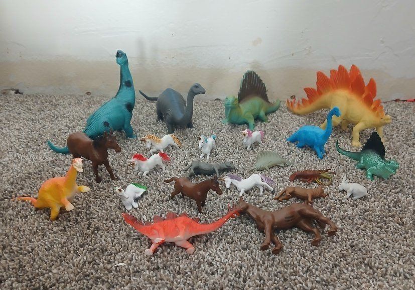 Toy Animals, Plastic