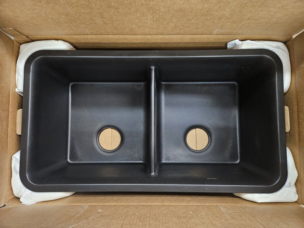 Kohler Undermount Equal Double Kitchen Sink Matte