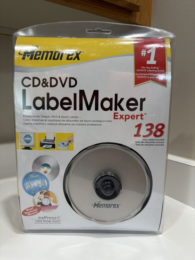 New CD & DVD Label Maker
