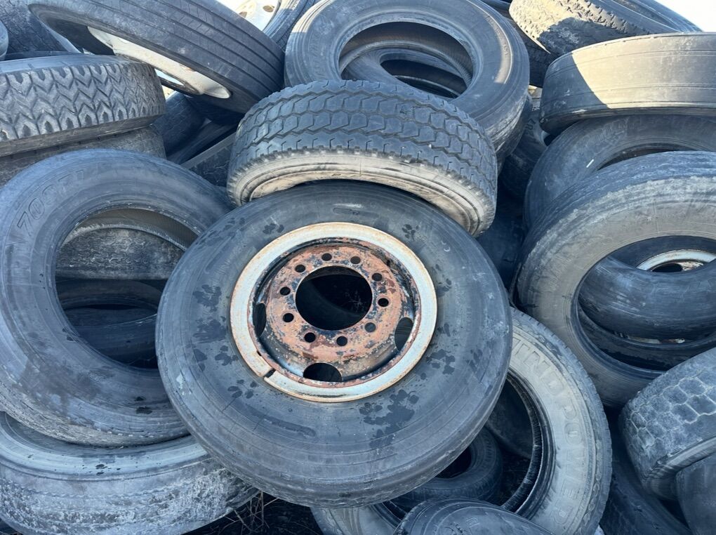 Free Used Semi Truck Tires!