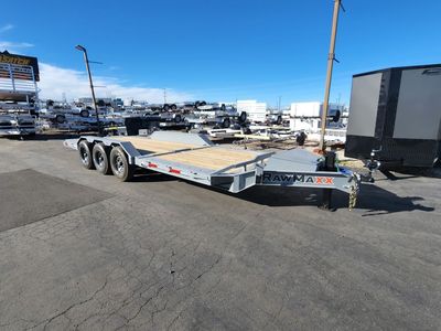 2026 RawMaxx 24' G3X 21K Triple Axle Tilt with Hyd