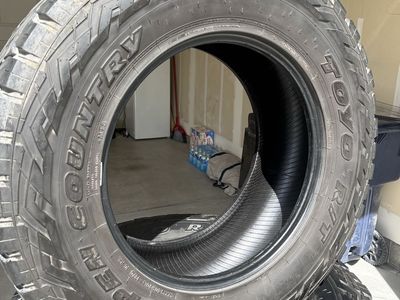 SET OF TOYO OPEN COUNTRY R/T 37x13.50R20 FOR SALE!