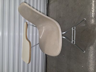 Vintage Herman Miller Fiberglass School Chair Desk