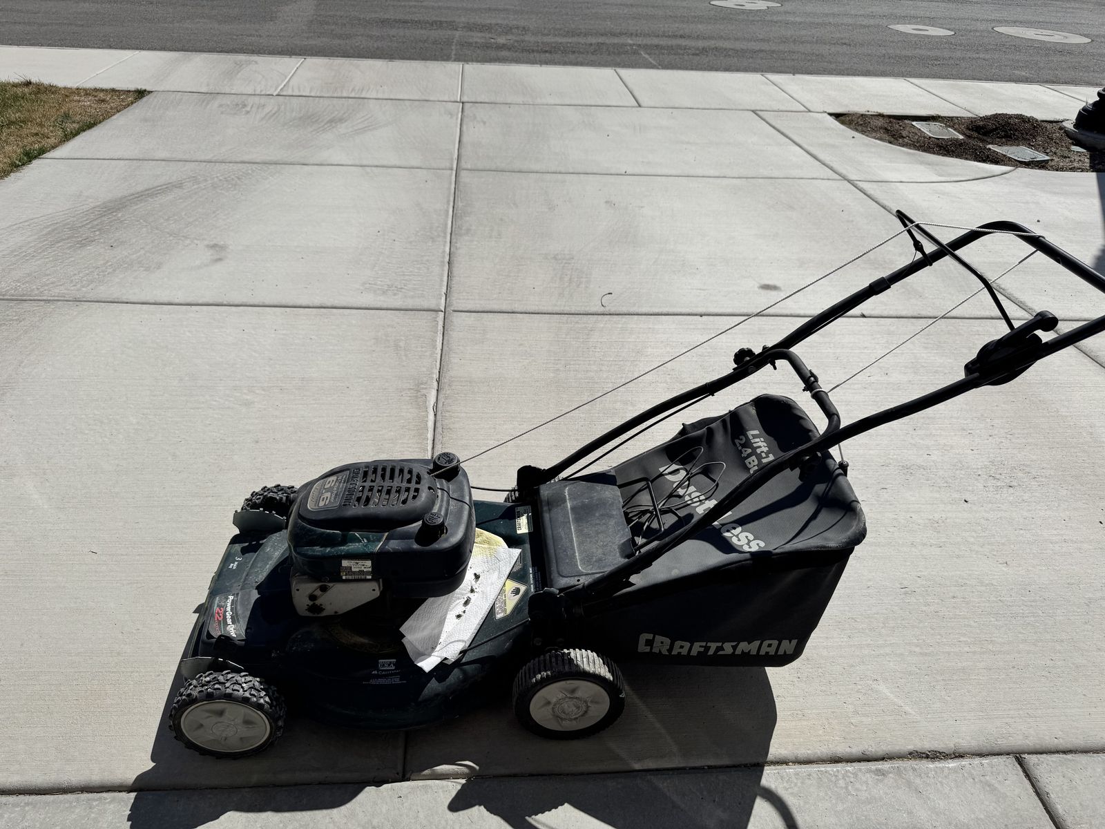 Craftsman 6.6 HP Eager-1 Self-Propelled Mower