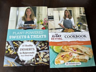 Dr. Amanda Levitt Cookbook Bundle: Plant-Powered Sweets & Treats & The 21-Day Revival Cookbook
