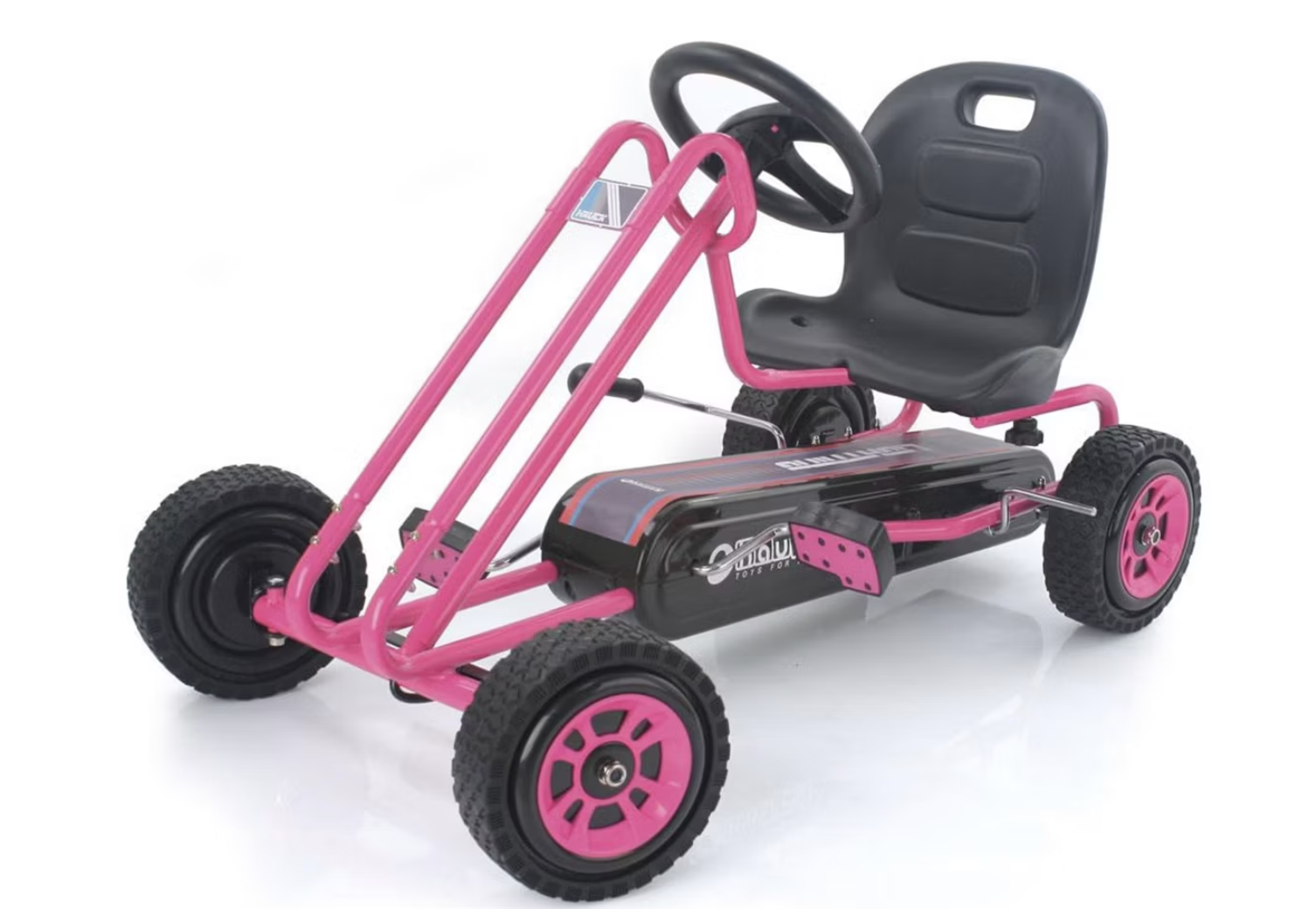 New in box, Pedal Ride On Kids Go Kart with Wheels pink