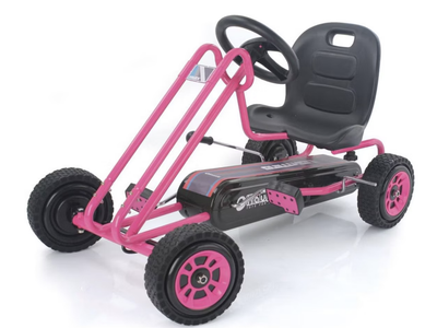 New in box, Pedal Ride On Kids Go Kart with Wheels pink