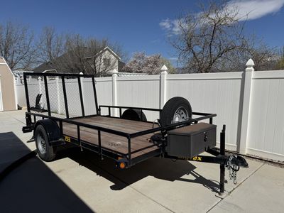 2021 Big Tex 35ES 12’ utility trailer
