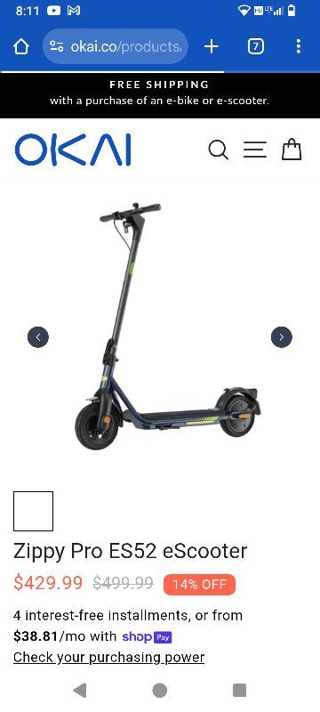 new scooter