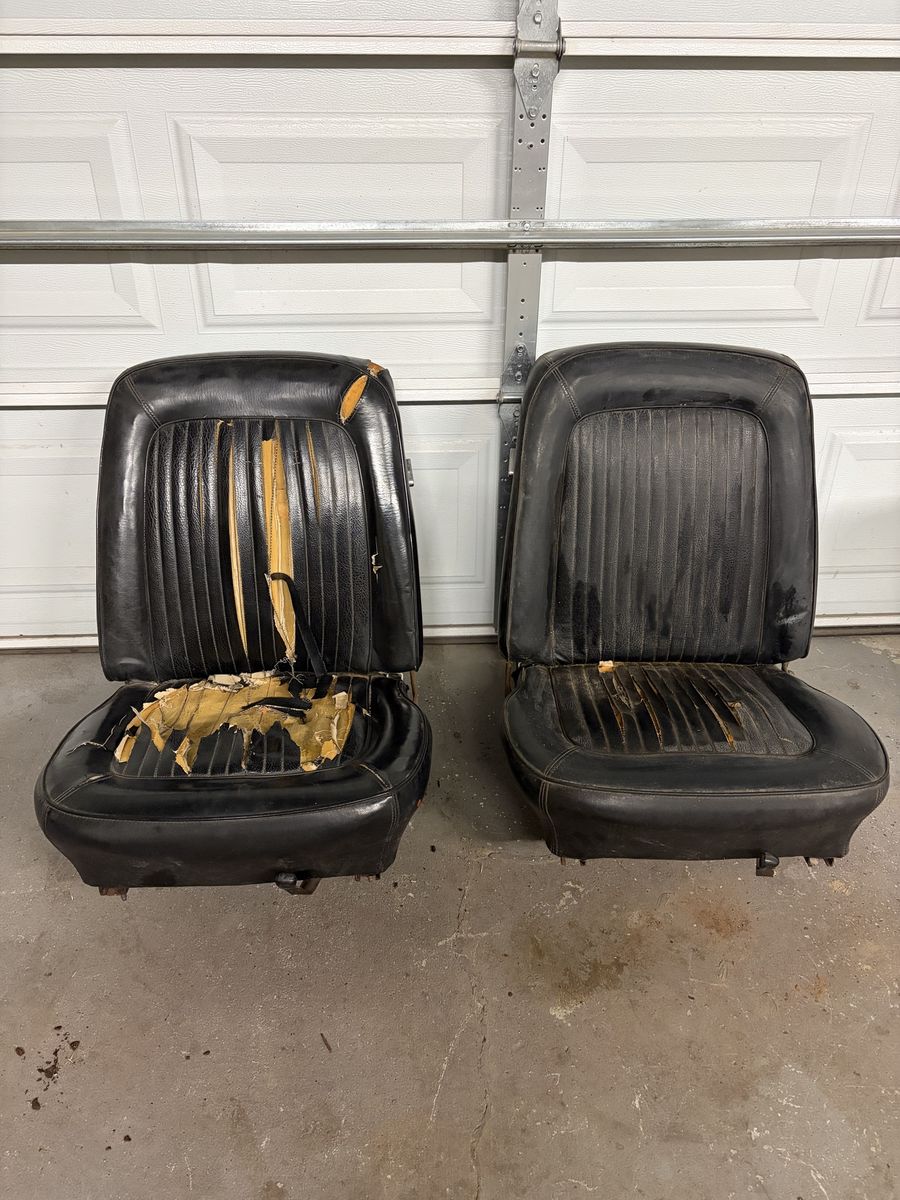 1968 Ford Mustang Bucket Seats