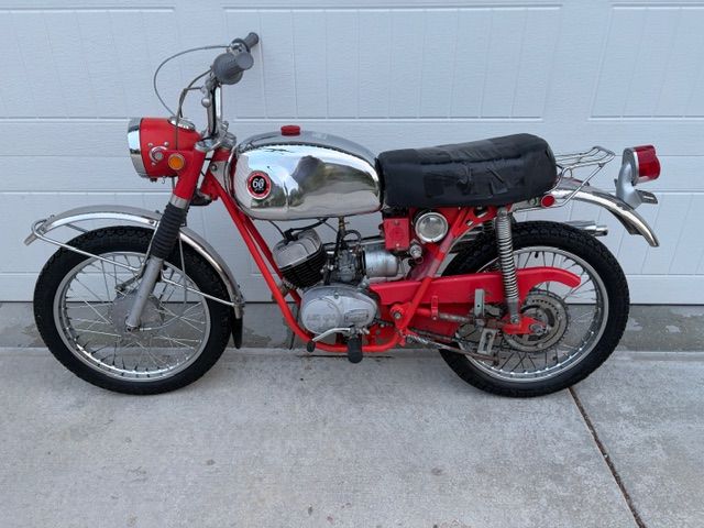 1969 Hodaka Ace 100 - 707 original miles!