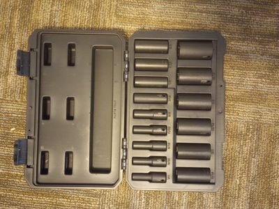 Tekton 3/8" Drive Deep Socket Set