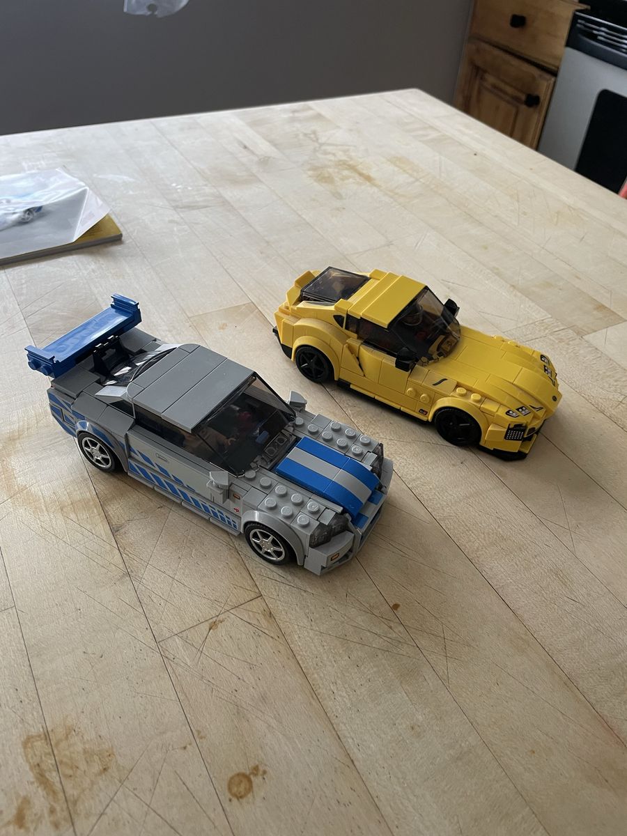TWO LEGO CARS
