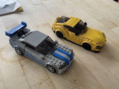 TWO LEGO CARS