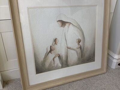 Jesus And Children Art Work by kate Lee 2020