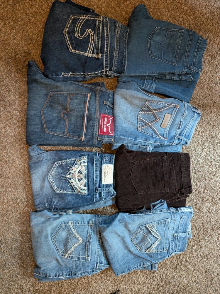 women's and mens jeans