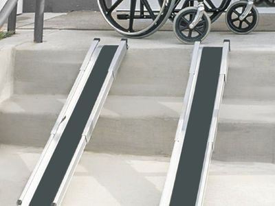 Like New Heavy Duty Adjustable Ramps