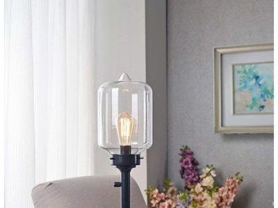 Kenroy Home Casey Table Lamp, Oil Rubbed Bronze Finish, 28.25 Inch Rustic Style Brand New