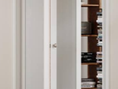 30 in. x 80.5 in. Rough Opening 1-Lite Frosting Glass MDF White Finished Closet Bi-Fold Door
