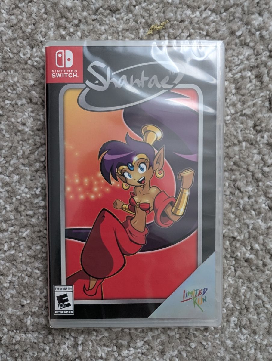 Sealed Shantae Original Nintendo Switch Limited Run Games