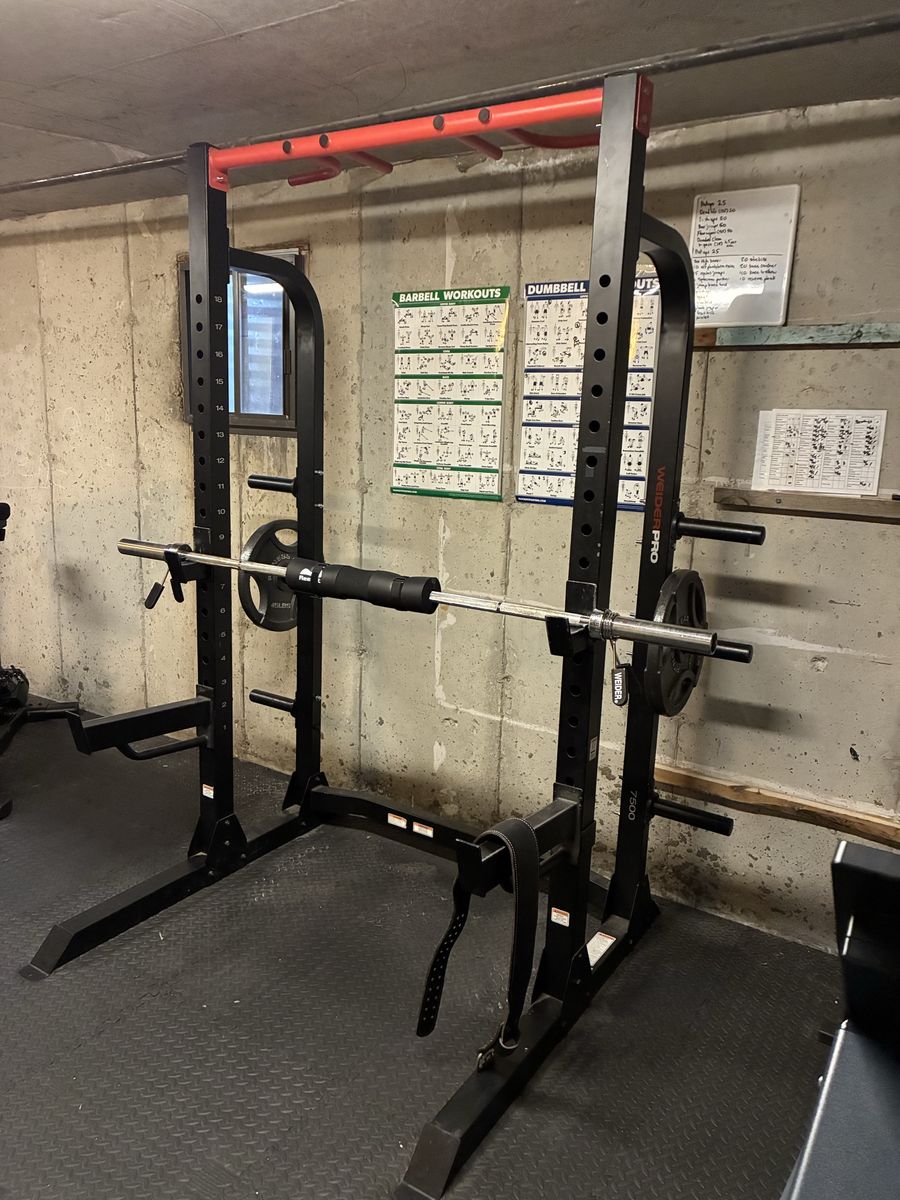 Weider Pro 7500 Squat, Bench press, Pull Up Bar