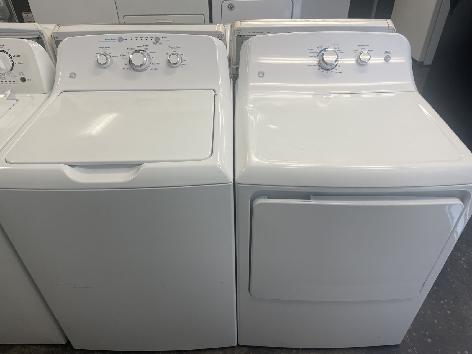 GE Washer and Dryer Large Capacity , With a 30 Day Warranty!