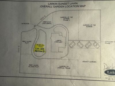 Larkin Sunset Burial Plot: SLC.