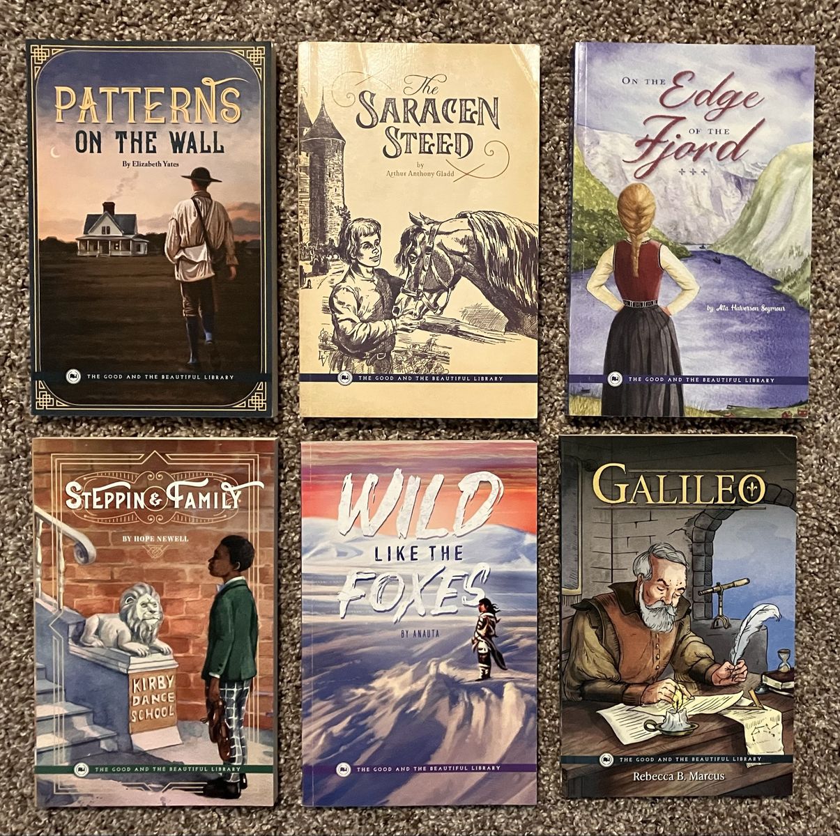 Lot of 10 The Good and the Beautiful Library Children's Books Level 8