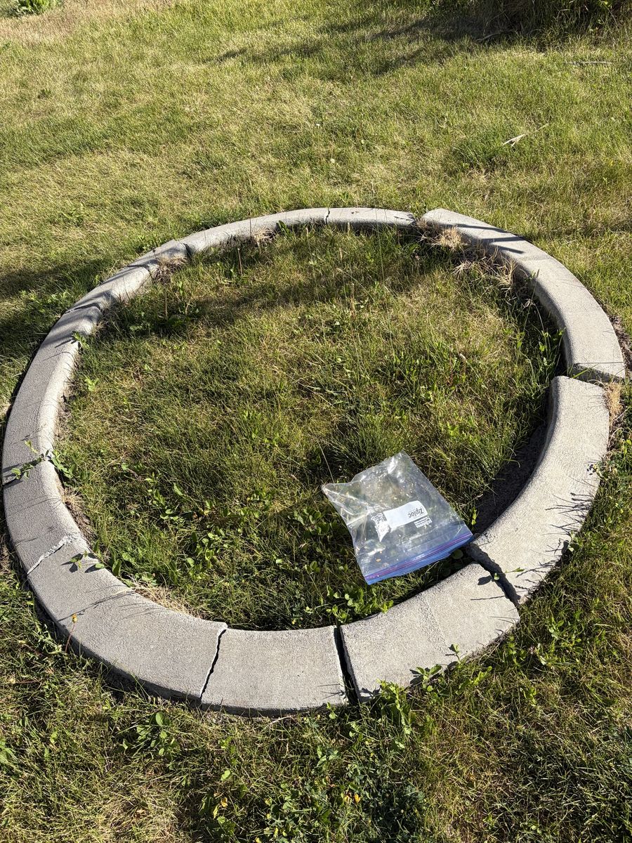Giant cement ring of fame