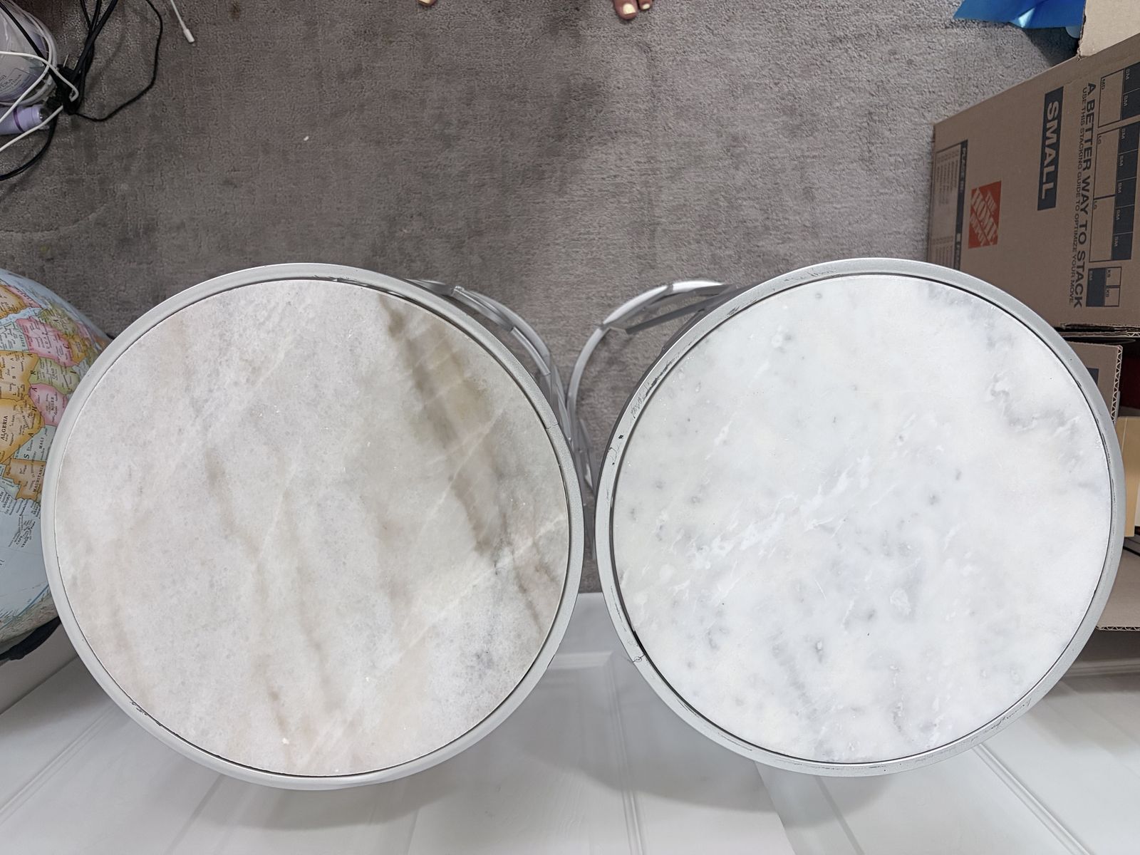Real Stone Accent / Side Tables