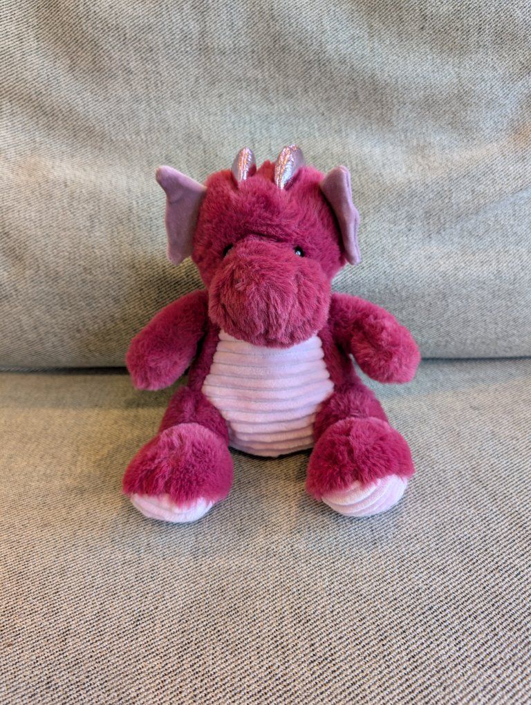 Magenta Dragon Plush
