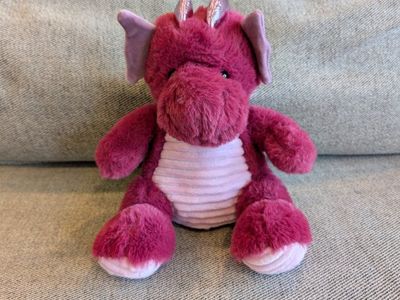 Magenta Dragon Plush