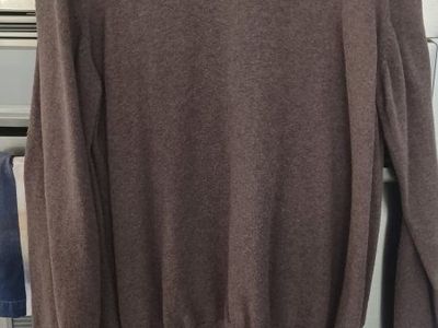 Fall sweater/Free polo shirt.