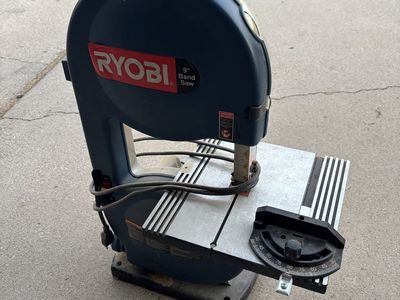 Ryobi 9 Inch Benchtop Band Saw with Miter Gauge