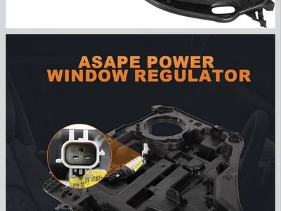 Rear Left Driver Side Power Window Regulator with Motor